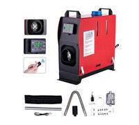 KATSU 12V 5KW Diesel Air Heater All-in-One Car Truck Diesel Parking Heater, Single Hole Air Outlet, with LCD Display and Remote Control, for RV, Boat, Trailer, Campervans, Caravans