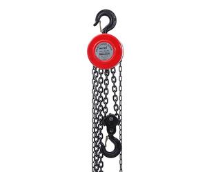 KATSU 3 Ton Chain Block Hoist 3m Lift Height Garage Car Engine Heavy Load Lifting Tool 181743