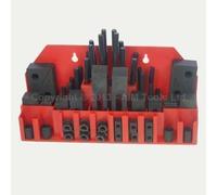 KATSU 58PCs Milling Clamping Kit M10 Metric Engineering Precision Universal T-Slot Clamp Set for CNC Lathe Mill Metal Cutting Machine Mold Tool 402215