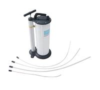 KATSU 9 Liters Manual Vacuum Oil Pump & Fluid Extractor Suction Pump for Cars, Motorbikes, Marine Engines 481509