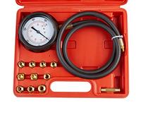 KATSU Automatic Wave Box Oil Pressure Meter Test Kit, Diesel Petrol Engine Oil and Transmission Fluid Pressure Tester Gauge Car Garage Tool for Automotive Cars Trucks Motorcycles