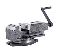 KATSU Bench Vice 3 Inch 80mm, Precision 360 Degree Swivel Rotating Base Radial Pillar Drill Press Lathe Milling Machine Clamp for Mechanics and Engineers 4021543