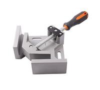 KATSU Clamp Vise, 90 Degree Right Angle, Aluminum Alloy, Adjustable Swing Bench Tool for DIY Woodworking, Welding, Cabinet, 70mm Max Clamp Range