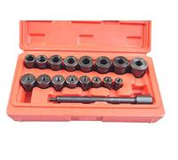 KATSU Clutch Alignment Tool Set 17 Pieces Universal Clutch Aligning Tool Kit for Car Vehicle Flywheel Pilot Hole and Clutch Drive Plate Centering Aligner with Storage Case 450752