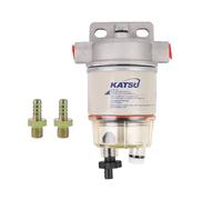 KATSU Diesel Filter Water Seperator Kit Compatible with R12T For Diesel Engines Marine Boat Trucks Tractors Electric Generators 482731