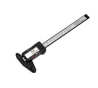 KATSU Digital Caliper 150mm 6 Inch, Large Display Imperial and Metric Units Fraction Conversion Carbon Fiber Electronic Vernier Measuring Tool 40141564