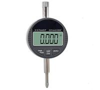 KATSU Digital Dial Indicator 0.01mm/0.0005" DTI Dial Test Gauge Probe 0-12.7mm Large LCD High Precision Measuring Tools 401121