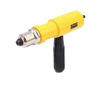 KATSU Electric Rivet Gun Adapter Riveter Nut Insert Tool for Cordless Drill Hand Riveter Riveting Attachment, with 3.2/4.0/4.8mm Diameter Rivet Head 405512