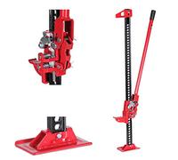 KATSU Farm Jack, Heavy Duty 48 Inch 1200mm 3.5 Ton Loading Capacity High Lifting Ratchet Farmers Jack for Tractors Trucks 161195