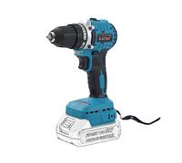 KATSU FIT-BAT 21V Brushless Cordless Drill Driver, 10mm Keyless Chuck, 2 Gear Speed and LED Light, Ideal for Home DIY Tasks, No Battery and Charger 102360