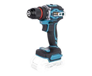 KATSU FIT-BAT 21V Brushless Cordless Drill Driver 10mm Keyless Chuck, Compact, 2 Gear Speed, LED Light, Metal Hook, Ideal for Home Garden DIY Tasks, No Battery 102622