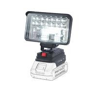 KATSU FIT-BAT 21V Cordless LED Work Light 4 Inch Portable Flashlight Emergency Lamp with USB Charging Port for Job Site Garage Car Repairing Camping, No Battery and Charger