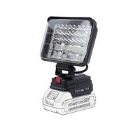 KATSU FIT-BAT 21V Cordless LED Work Light 5 Inch Portable Flashlight Emergency Lamp with USB Charging Port for Job Site Garage Car Repairing Camping, No Battery and Charger