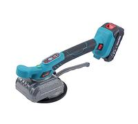 KATSU FIT-BAT 21V Cordless Tile Vibration Leveling Machine with 2 x 1.5Ah Battery and Charger, Handheld Tile Suction Vibrator 5 Adjustable Speeds 50kg Adsorption Capacity