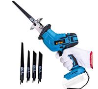 KATSU FIT-BAT Cordless Mini Pruning Reciprocating Saw 18V, 4pcs Blades Included, Without Battery or Charger