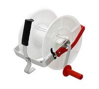 KATSU Heavy Duty Electric Fencing Reel, 3:1 Geared Reel Electric Fence Wire Rope Poly Tape Winding or Unwinding with Steel Crank Arm 667116