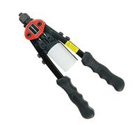 KATSU Heavy Duty Hand Riveter 11 Inch 4 in 1 Rivet Gun Riveting Tool 4 Sizes 2.4mm/3.2mm/4.0mm/4.8mm for Sheet Metal Stainless Steel Aluminum 405525