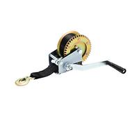 KATSU Heavy Duty Hand Winch, 630KG 1388LB Boat Tailer Winch with 8m Webbing Strap for Caravan Marine Truck SUV ATV UTV 325924