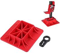 KATSU Off-Road Base for Hi Lift Jack, Heavy Duty Farm Off-Road Lifting Jack Plate Support to Alleviate Jack Hoisting Sinkage 161196