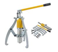 KATSU Integral-Unit Hydraulic Gear Puller 15 Ton, 3 Jaws Manual Hydraulic Press Pulley Gear Wheel Bearing Motor Hub Splitter Seperator Remover 450572