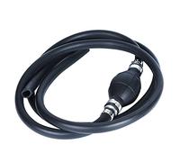 KATSU Petrol Syphon Pump Hand Transfer Fuel Pump Fuel Line Assembly with 8mm x 1.9m Rubber Hose for Outboard Marine Boat Engine Motor 482193