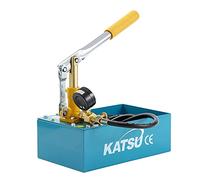 KATSU Pipeline Pressure Test Pump, Manual Hand Power Hydraulic 5L 0-50Bar Leakage Tester for Water Pipe System Installation Inspection 318927