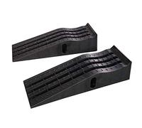 KATSU Plastic Car Ramps, Extra Wide, 2 Pieces Heavy Duty Garage Ramps for Lifting Automotive Vehicles Workshop Car Service and Repair 161920