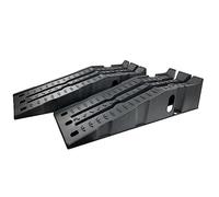KATSU Plastic Car Ramps, Stackable, 2 Pieces Heavy Duty Garage Ramps for Lifting Automotive Vehicles Workshop Car Service and Repair 166912