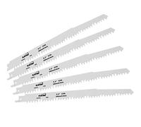 KATSU Reciprocating Saw Blade 9.5" 240mm 5TPI, Pack of 5 Wood Pruning Sabre Saw Blade Set for Cutting Wood PVC 138963