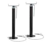 KATSU RV Slide Out Stabilizer Jacks 2PCs 19" to 47" Adjustable Height Supports Up to 5,000 lbs Camper Trailer RV Slide Out Supports Jack Stands 5th Wheel 161822
