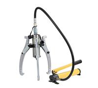 KATSU Split-Unit Hydraulic Gear Puller 30 Ton with Manual Pump, 3 Jaws Manual Hydraulic Press Pulley Gear Wheel Bearing Motor Hub Splitter Seperator Remover 450584