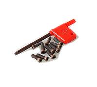 KATSU Tools 10PCs Lathe Turning Tool Indexable Inserts Screws (3X6mm)