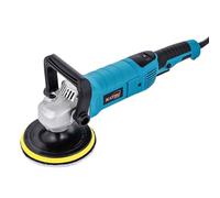 KATSU Tools 1200W 6-Inch Electric Rotary Polisher Sander - 6 Variable Speed Car Buffer, Waxing Machine for Detailing (150mm Wool Pad Included)