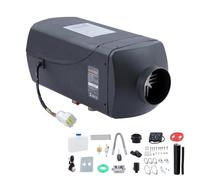 KATSU Tools 12V 5KW Air Diesel Heater, Car Truck Diesel Parking Heater with LCD Thermostat Monitor and Remote Control, for RV Truck Boat Campervans Caravans Motorhome, Black