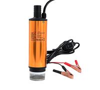 KATSU Tools 12V DC Fuel Diesel Transfer Pump, 51mm Dia. Aluminium Alloy | Stainless Steel Detachable Filter, Submersible Oil Fuel Pump for Camping Car Truck Boat, Model 482109A