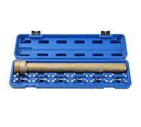 KATSU Tools 13-Pieces Inner Tie Rod Removal Tool Kit, with 1/2 Inch Drive Tool and 12 x Inch & Metric Crowfoot Adapters (1-3/16" to 42mm) - For Cars, Trucks, SUVs, Model 450742