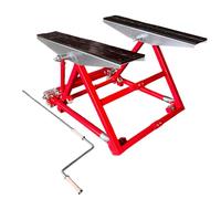 KATSU Tools 2000kg Portable Pivot Car Lift Tilting Adjustable Car Lifter Jack, Lifting Height 150 to 585mm, 3 Adjustable Width Settings (775mm/1130mm/1530mm) 161141