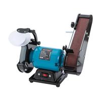 KATSU Tools 250W Bench Grinder and Belt Sander 2-in-1, 150mm Grinding Wheel, 50 x 686mm Sanding Belt, for Wood Metal Grinding, Polishing and Sharpening