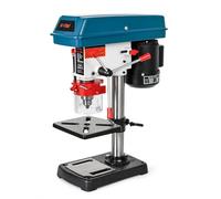 KATSU Tools 250W Bench Pillar Drill Press, 13mm Chuck, 5 Speeds | Max 2620rpm, 50mm Max Drilling Depth, Height Adjustable Work Table, Bench Top Mounted, Sturdy Steel Base, Model 161211