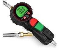 KATSU Tools 3-IN-1 Rechargeable Digital Tyre Inflator Pressure Gauge 200 PSI with LCD Display, Auto Shut-Off, Premium Braided Hose, Tire Pressure Tester for Car Truck, Model 213233