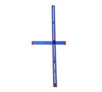 KATSU Tools 4-in-1 Drilling Positioning Ruler 1200mm/47", Aluminium Alloy, Cabinet Hardware Jig, Woodworking Drawer Door Hole Drilling Template Marking Gauge Tools, Model 311409