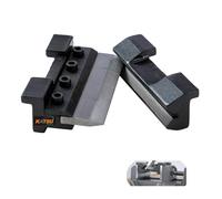 KATSU Tools 4 Inch 100mm Vise Mount Metal Brake Bender Attachment - Bending Max Capacity 14Ga/2mm Mild Steel & 1/8" (3mm) Aluminum, Model 165152