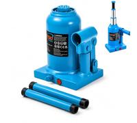 KATSU Tools 4 Ton Double Ram Welded Hydraulic Bottle Jack, 150-307mm Lifting Range, Heavy Duty Car Jack with Adjustable Screw Top for Auto Repair Garage Maintenance, Model 161081