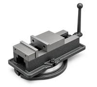 KATSU Tools 5-Inch (125mm) QM Accu-Lock Precision Milling Machine Vise with 360-Degree Swivel Base, Heavy Duty Industrial Vise 4021535