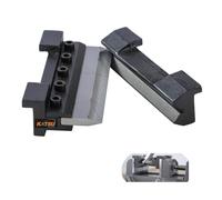 KATSU Tools 5 Inch 125mm Vise Mount Metal Brake Bender Attachment - Bending Max Capacity 14Ga/2mm Mild Steel & 1/8" (3mm) Aluminum, Model 165159