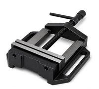 KATSU Tools 5" Precision Drill Press Vice, German Type, Heavy Duty Cast Iron Pillar Bench Drill Vice Clamp, for Workshop Milling Machine & Metalworking, Model 4022765
