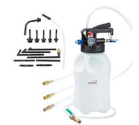 KATSU Tools 6L Pneumatic Transmission Fluid Transfer Pump Kit - ATF Oil Filler & Extractor with Adapters - Gearbox Oil Change System for Cars, Trucks, Marine & Generators, Model 450837