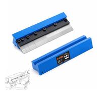 KATSU Tools 8 Inch 200mm Vise Mount Metal Brake Bender Attachment - Bending Max Capacity 14Ga/2mm Mild Steel & 1/8" (3mm) Aluminum, Model 165161