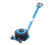KATSU Tools Air Bag Jack 11000lbs 5 Ton Capacity Pneumatic Jack, Heavy Duty Quick Car Lifting Jack, Triple Bag, with Long Folding Handle and Two Wheels, for Auto Repairing Tyres Changing