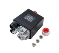 KATSU Tools Air Compressor Pressure Control Switch 1/4" 3 Port Sigle Phase 220V for Air Compressor Pump Control Valve SP24113004